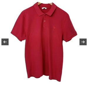Versace Red Polo Shirt
